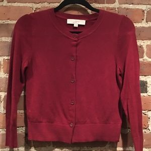 LOFT: 3/4 Cardigan Sweater - Used Once/Size XP